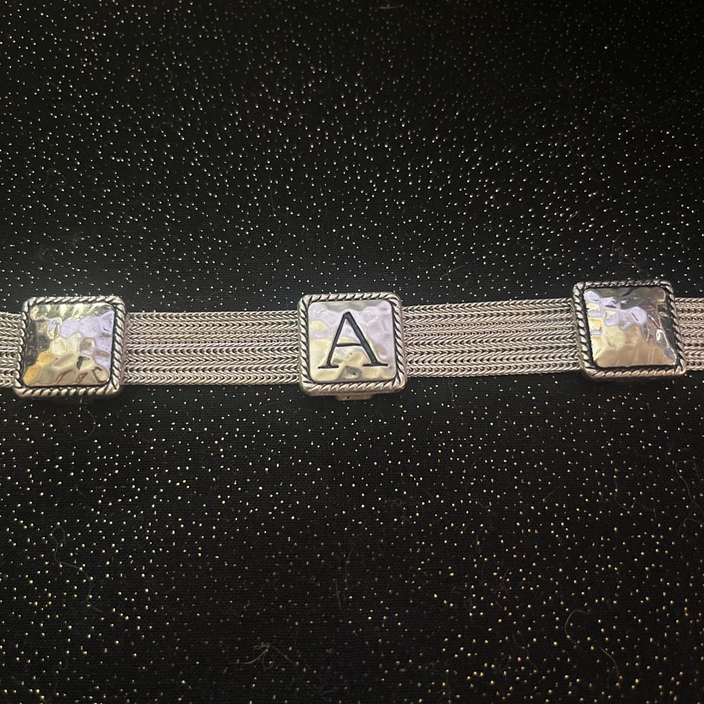 Initial A Bracelet